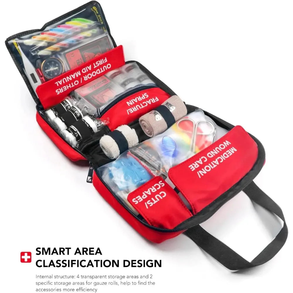 330pcs Premium Waterproof Medical Kit
